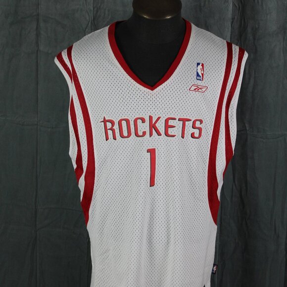 Houston Rockets Jersey (Retro) - Tracy McGrady 1 by Reebok - Men's Large - Picture 1 of 12